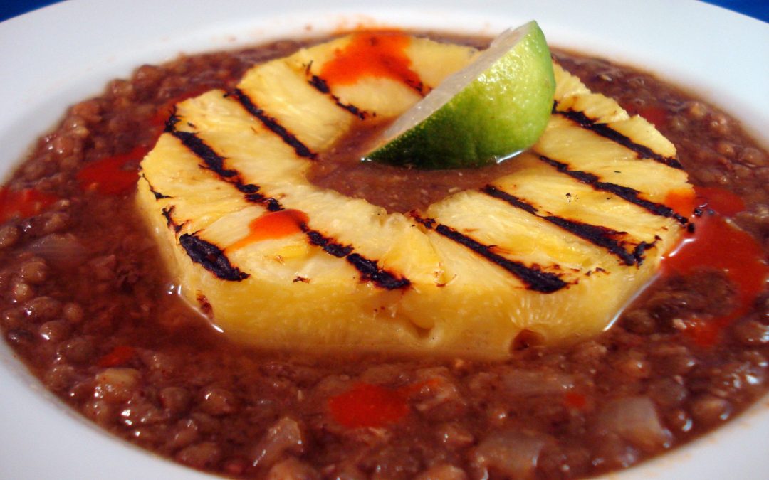 Lentil Soup with Pineapple