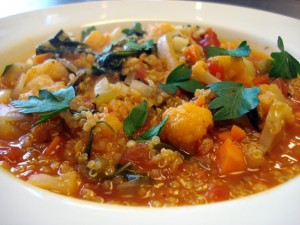 Mixed Vegetable & Quinoa Stew