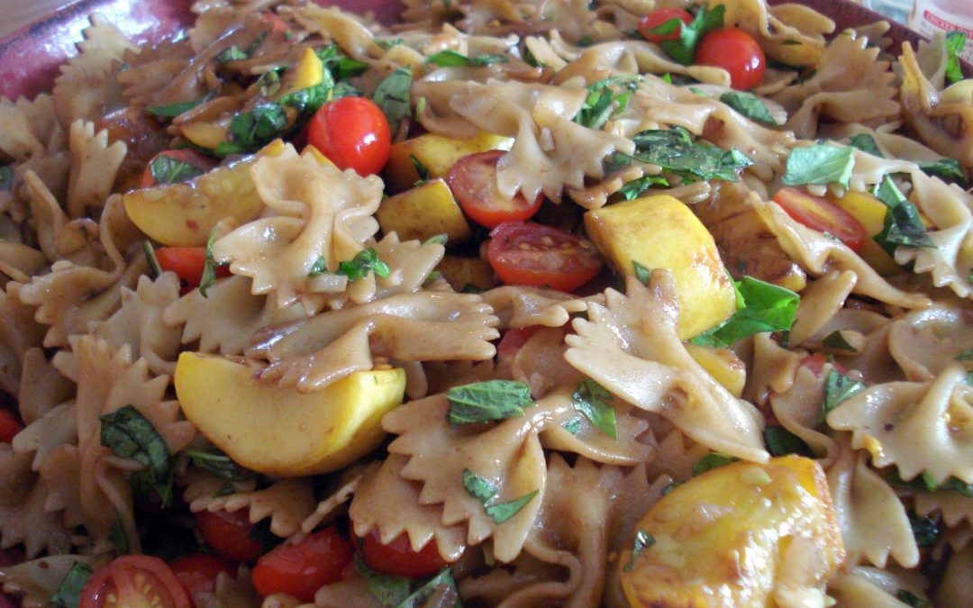 Pasta with Summer Squash & Tomatoes