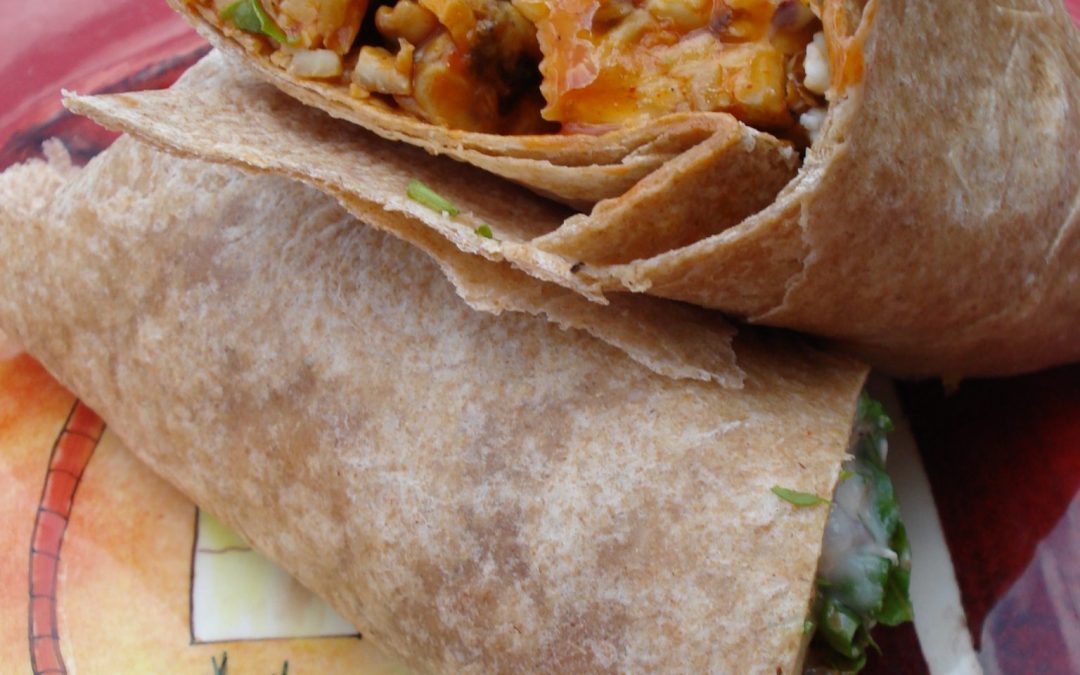 Buffalo Tempeh Wraps