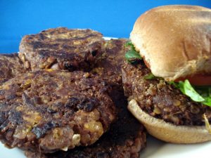 Smoky Veggie Burger